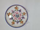 Jgraf Stoob Блюдо керамическое "Цветочная композиция" ручной росписи, 25см, Германия 1965г.