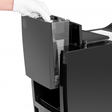 Acopino Acopino Kaffeevollautomat Latina, SIMPLY COFFEE: Zubereitung von Kaffee und Espresso per Knopfdruck. elfenbein Полностью автоматическая кофемашина Acopino Latina, SIMPLY COFFEE: приготовление кофе и эспрессо одним нажатием кнопки.