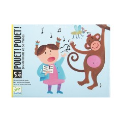 DJECO Jeu de bruits et de mimes Pouet Pouet Jeu de bruits et de mimes Pouet Pouet