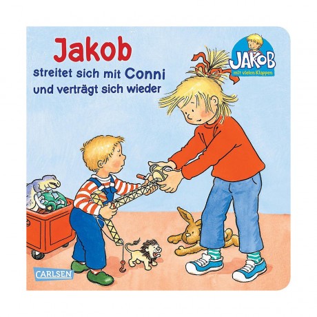 Carlsen Verlag Jakob streitet sich mit Conni und vertragt sich wieder Джейкоб спорит с Конни и снова мирится.