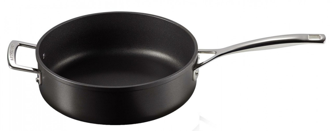 Le Creuset LE CREUSET Aluminium Sautepfanne 26cm  schwarz/ silber LE CREUSET алюминиевый сотейник 26см