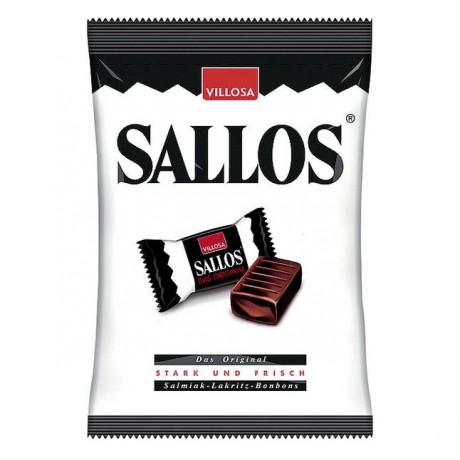 Villosa SALLOS Salmiak-Lakritz-Bonbons "Das Original" 150 г