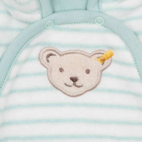 Steiff Fleece Einteiler Jungle Feeling mit Jersey-Futter Overalls Комбинезон из флиса Jungle Feeling с подкладкой из джерси