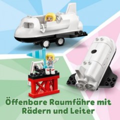 LEGO LEGO DUPLO 10944 Spaceshuttle Weltraummission LEGO DUPLO 10944 Космический корабль «Космическая миссия»