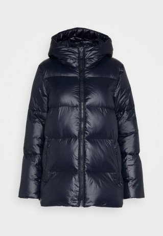 Tommy Hilfiger SORONA PADDED LOGO COAT Winter coat desert sky УТЕПЛЕННОЕ ПАЛЬТО SORONA LOGO Зимнее пальто небо пустыни