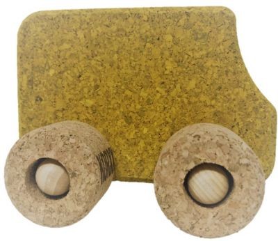 KORXX Spielzeugauto Kork Bus Пробковый автобус игрушечной машинки