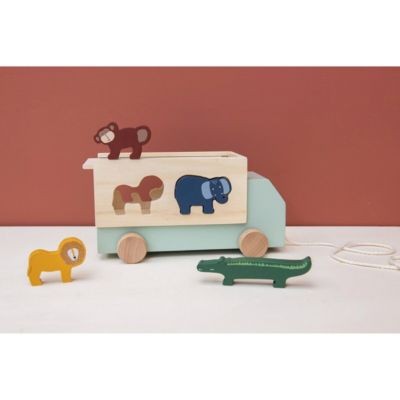 trixie Holz-LKW mit Tieren Деревянный грузовик с животными