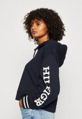 Tommy Hilfiger MONOTYPE CROP HOODIE Sweatshirt desert sky MONOTYPE CROP HOODIE Свитер небо пустыни