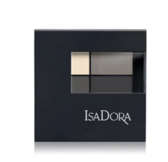 Палетка теней для век IsaDora  Eyeshadow Quartet  Lidschatten Nr. 03 - Smoky Eyes