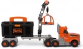 Smoby Black+Decker Truck Черный + двухэтажный грузовик