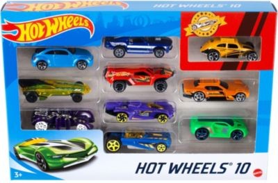 Mattel Hot Wheels 10er Geschenkset Sortiment Ассортимент подарочного набора Hot Wheels 10