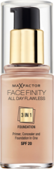 Max Factor Тональный крем Face Finity All Day Flawless 3in1 Основа Light Ivory 40, 30 мл