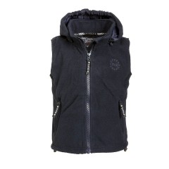 BMS Bernd Michael Schroder Sailing Wear Fleeceweste mit Kapuze und Windstopp Fleecewesten fur Kinder Флисовый жилет с капюшоном и защитой от ветра Детский флисовый жилет