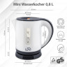 T24 T24 Reise-Wasserkocher Wasserkocher klein 0,8L, 1100W, TUV/GS, Grau, 1100 W  Дорожный чайник T24 маленький 0,8л, 1100Вт, TUV/GS, серый, 1100Вт