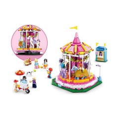 Sluban Kinderkarussell (762 Teile) Детская карусель (762 шт.)