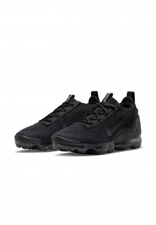 Nike Sportswear AIR VAPORMAX 2021 FK Sneaker low black metallic silver black AIR VAPORMAX 2021 FK Низкие кроссовки женские черный металлик серебристый черный