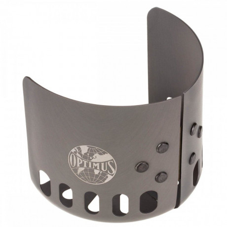 OPTIMUS OPTIMUS Grill-Windschutz Optimus Clip-On Windschutz fur Gaskartuschen  Ветровое стекло-решетка OPTIMUS Ветровое стекло Optimus на клипсе для газовых баллончиков