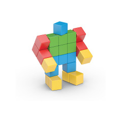 Geomag Geomag Magicube Full Color Recycled Try me 24 Teile Geomag Magicube Full Color Recycled Try me 24 шт.