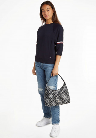 Tommy Hilfiger ICONIC SHOULDER  Handbag denim ICONIC SHOULDER Сумочка джинсовая ткань