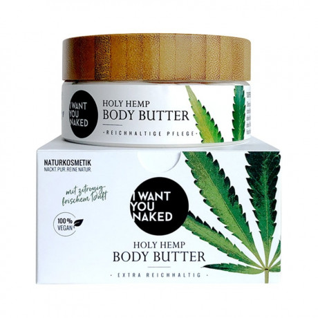 I WANT YOU NAKED Holy Hemp Body Butter  Святое конопляное масло для тела