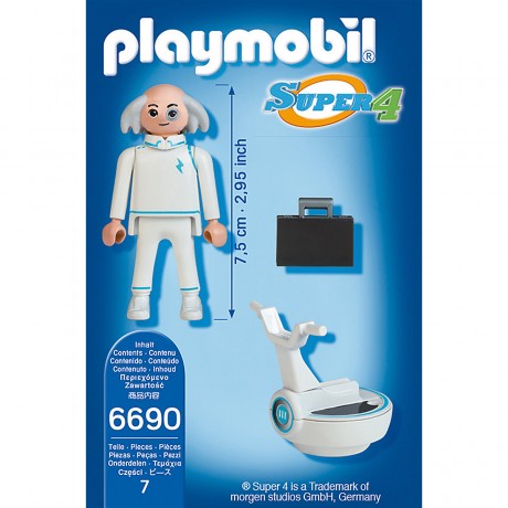 PLAYMOBIL PLAYMOBIL 6690 Super 4: Dr X PLAYMOBIL 6690 Super 4: Доктор Х