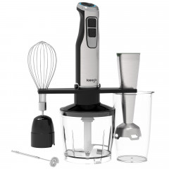 iceagle iceagle Stabmixer 1000W Purierstab Edelstahl, 6 variable Geschwindigkeiten  Turbo, 1000,00 W, 0.5L Ruhrbecher, 0.6L Zerkleinerer, Schneebesen und Milchaufschaumer  Ручной блендер Iceagle, стержень Purier, 1000 Вт, нержавеющая сталь, 6 регулируемых