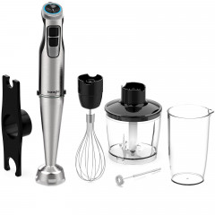 iceagle iceagle Stabmixer 1000W Purierstab Edelstahl, 6 variable Geschwindigkeiten  Turbo, 1000,00 W, 0.5L Ruhrbecher, 0.6L Zerkleinerer, Schneebesen und Milchaufschaumer  Ручной блендер Iceagle, стержень Purier, 1000 Вт, нержавеющая сталь, 6 регулируемых