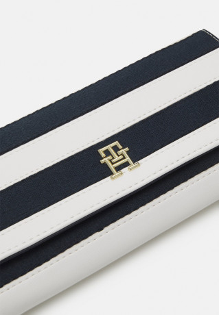 Tommy Hilfiger ICONIC FLAP STRIPE Wallet breton ICONIC FLAP STRIPE Бумажник бретон