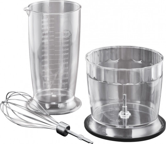 RUSSELL HOBBS RUSSELL HOBBS Stabmixer 3-in-1, Matte Black 24702-56, 500 W, Mixen, Purieren, Zerkleinern und Verquirlen  Ручной блендер RUSSELL HOBBS 3-в-1, Matte Black 24702-56, 500 Вт, смешивание, очистка, измельчение и взбивание