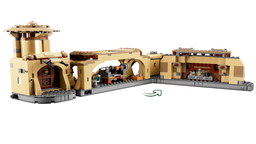 Lego Boba Fetts Thronsaal Тронный зал Бобы Фетта