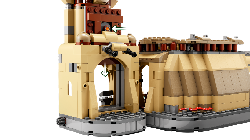 Lego Boba Fetts Thronsaal Тронный зал Бобы Фетта