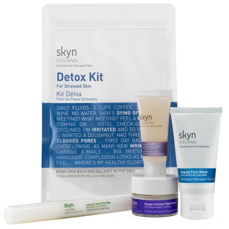 Skyn Iceland Detox Kit for Stressed Skin Gesichtspflegeset Gesichtscreme, 1 шт.