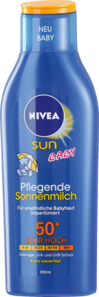 NIVEA SUN Молочко для загара Baby LSF 50+, 200 мл