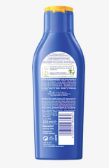 NIVEA SUN Sonnenmilch Schutz &amp; Pflege LSF 30, Солнцезащитный лосьон для защиты и ухода, SPF 30, 200 мл