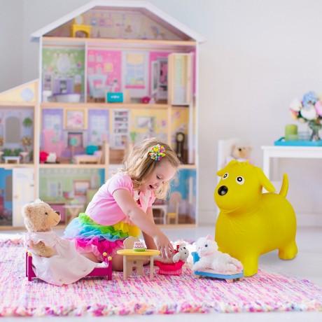 relaxdays Hupftier Hund Копытное животное Собака