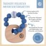 bieco Greifling Holz Natur mit Silikon Kugeln Baby Beissring Greifring Zahnen Beissringe Игрушка-захват из натурального дерева с силиконовыми шариками детский прорезыватель для зубов прорезыватель для зубов прорезыватель для зубов
