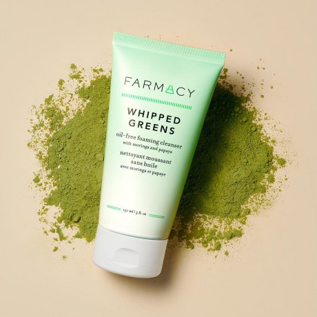 FARMACY Whipped Greens Oil-Free Foaming Cleanser  Нежирная пенка для умывания Whipped Greens