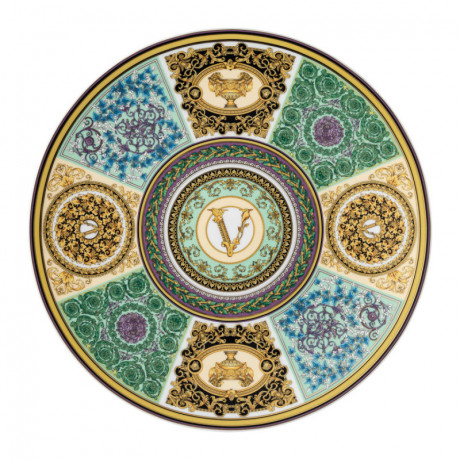 Rosenthal meets Versace Rosenthal Versace Barocco Mosaic Platzteller 33 cm Rosenthal Versace Barocco Мозаика под плитой 33 см