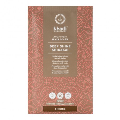 Khadi Naturkosmetik Haarmaske Deep Shine Shikakai 50g Маска для волос Deep Shine Shikakai 50г