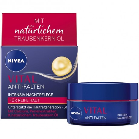 Nivea Anti-Falten Intensiv Nachtpflege  Интенсивный ночной уход против морщин
