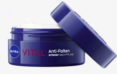 Nivea Anti-Falten Intensiv Nachtpflege, Интенсивный ночной крем против морщин Vital 50мл