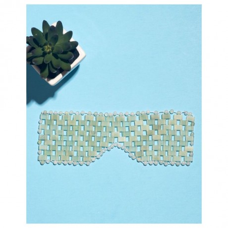 Earth Harbor Island Jade Gemstone Eye Mask  Исландская маска для глаз с нефритовым камнем
