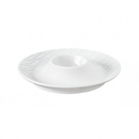 Seltmann Weiden Seltmann Weiden Life Fashion - Elegant Grey Eierbecher mit Ablage 13 cm Seltmann Weiden Life Fashion - Элегантная серая подставка для яиц с полкой 13 см