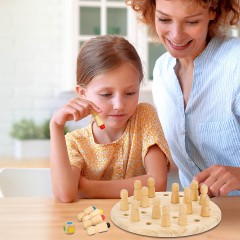 Toyfel Memory Schach Gedachtnisspiel Magnus 30x30cm Игра в шахматы на память Magnus 30x30см