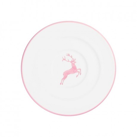 Gmundner Keramik Gmundner Keramik Rosa Hirsch Kaffee-Untertasse Gourmet 16 cm Кофейное блюдце Gmundner Ceramics Pink Deer Gourmet 16 см