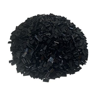 LEGO LEGO 1x2 Fliesen Schwarz - 250 Stuck - Black tile 3069b Плитки LEGO 1x2 Black — 250 штук — Черная плитка 3069b