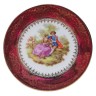 Limoges France Fragonard, Лимож Коллекционная тарелочка Фрагонар, лиможский фарфор, 12см