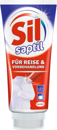 Sil Handwaschmittel Saptil fur Reise & Vorbehandlung mit Burste Ручная стирка для путешествия и предварительная обработка с кистью, 200 мл