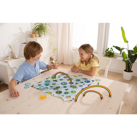 Haba Wurfelspiel Regenbogenbande Игра в кости радужной банды