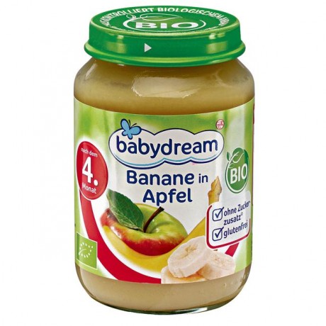 babydream Bio Banane in Apfel 190 г